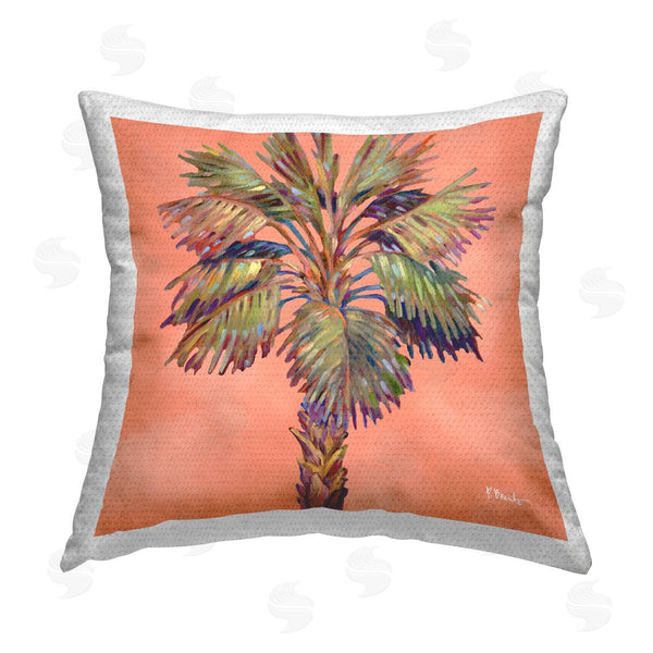 Stupell Industries Paul Brent | Bondi Beach Palm Printed Throw Pillow