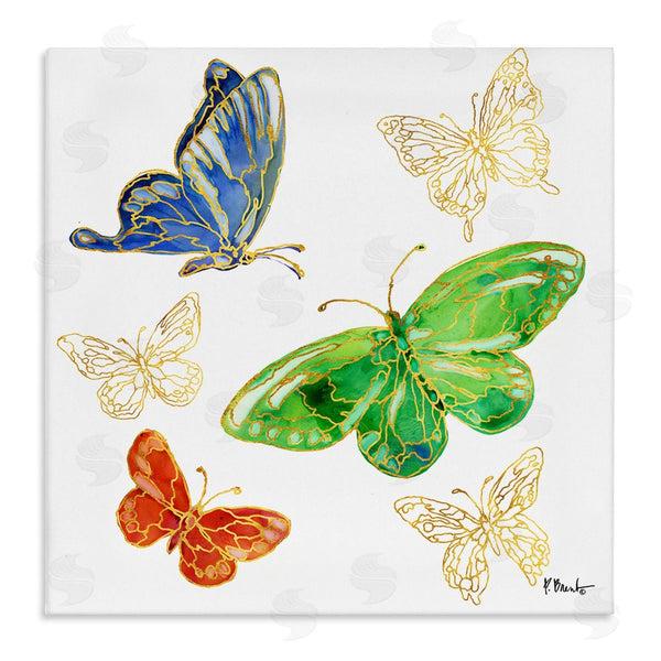 stupell industries Paul Brent | Butterflies Glam Outline