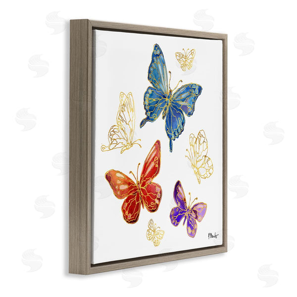 Stupell Industries Paul Brent | Butterfly Glam Detail