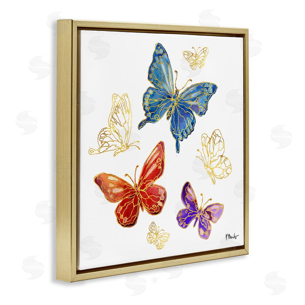Stupell Industries Paul Brent | Butterfly Glam Detail