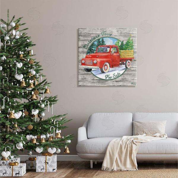 Stupell Industries Paul Brent | Christmas Tree Truck Wall Art