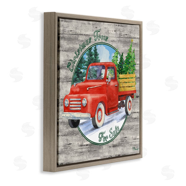 Stupell Industries Paul Brent | Christmas Tree Truck Wall Art
