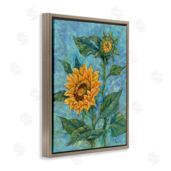 Stupell Industries Paul Brent | Classic Style Sunflower Buds Wall Art