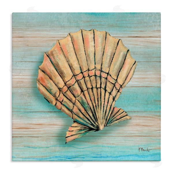 stupell industries Paul Brent | Coastal Teak Clam Shell