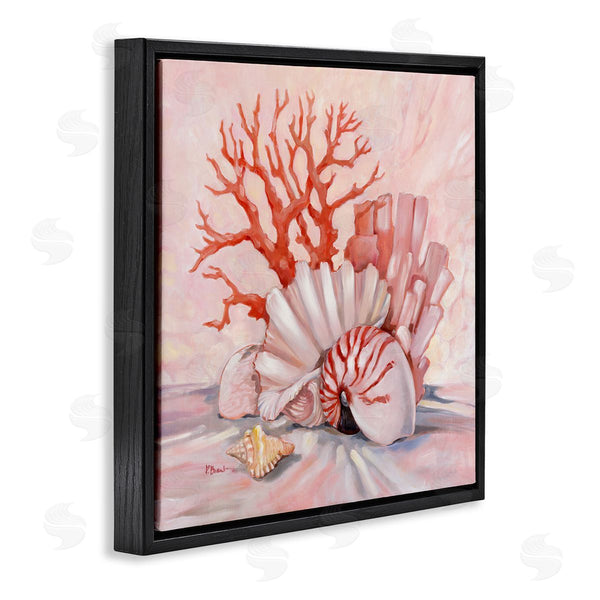 Stupell Industries Paul Brent | Coral Still Life Aquatic Seashells Wall Art