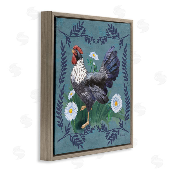 Stupell Industries Paul Brent | Country Hen And Ferns