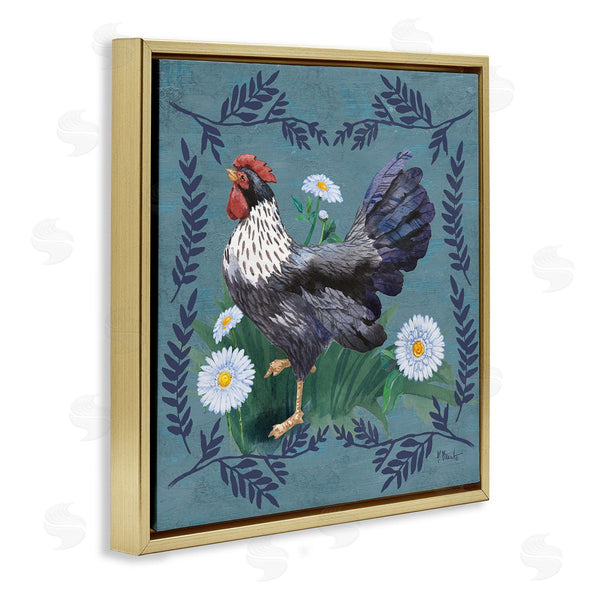 Stupell Industries Paul Brent | Country Hen And Ferns