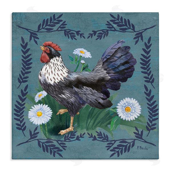stupell industries Paul Brent | Country Hen and Ferns