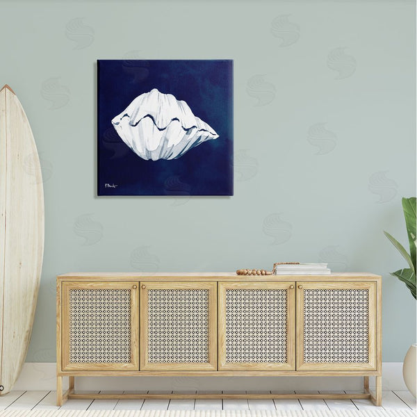 Stupell Industries Paul Brent | Cyanotype Shells Coastal Clam Wall Art