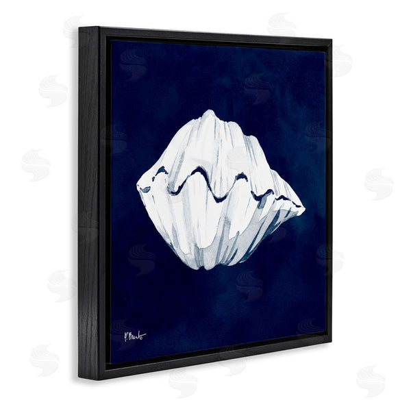 Stupell Industries Paul Brent | Cyanotype Shells Coastal Clam Wall Art