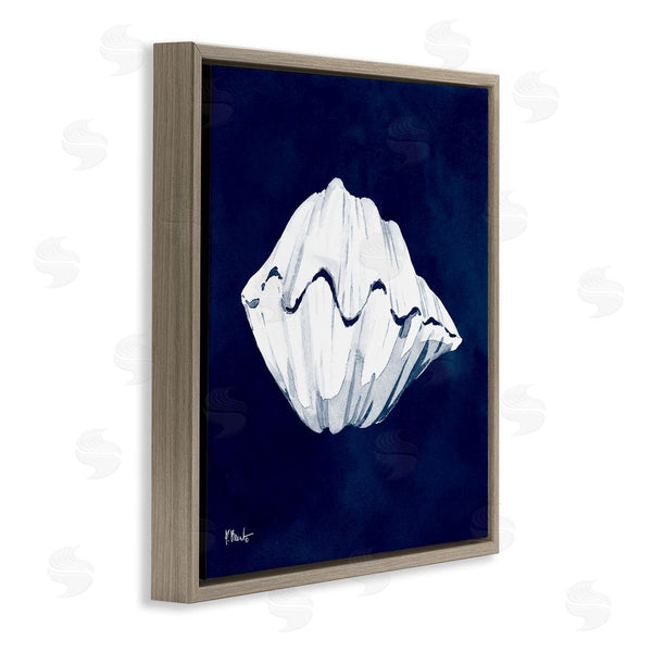 Stupell Industries Paul Brent | Cyanotype Shells Coastal Clam Wall Art