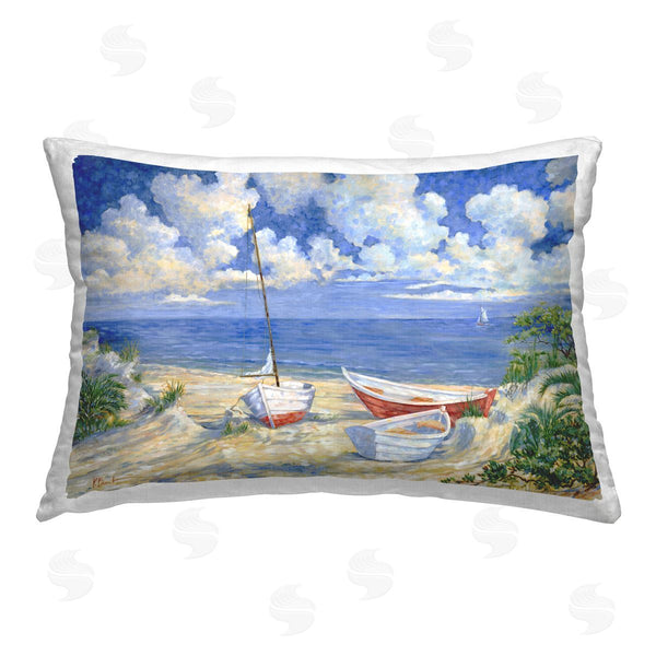 stupell industries Paul Brent | Deserted Boats on Shore