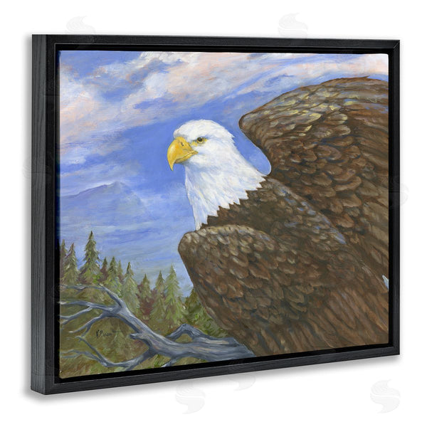 Stupell Industries Paul Brent | Eagle Overlook From Tree Top