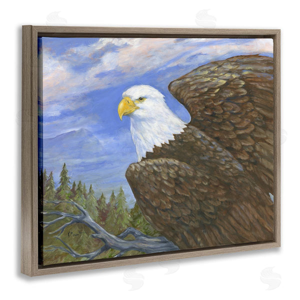 Stupell Industries Paul Brent | Eagle Overlook From Tree Top