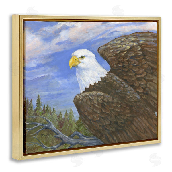 Stupell Industries Paul Brent | Eagle Overlook From Tree Top