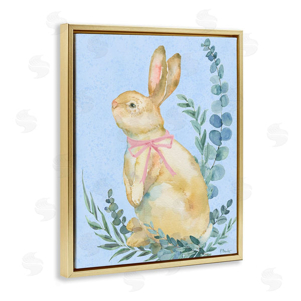 Stupell Industries Paul Brent | Eucalyptus Bunny On Blue