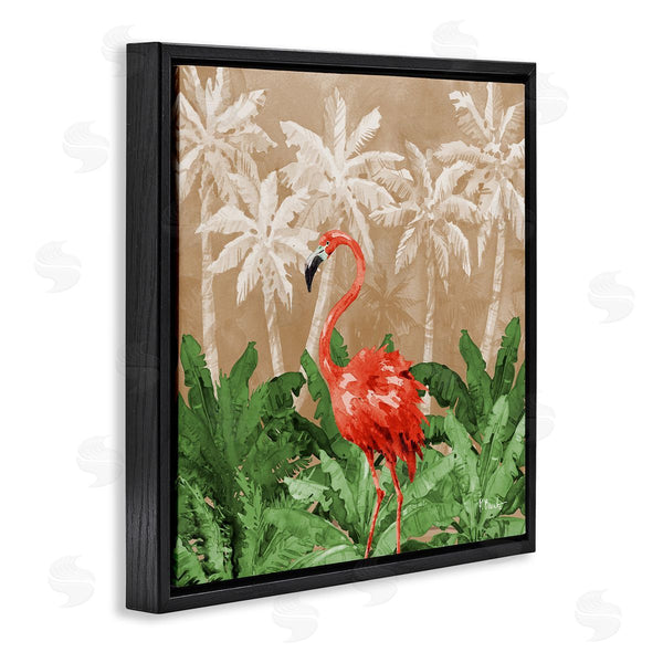 Stupell Industries Paul Brent | Flamingo Jungle Scenery