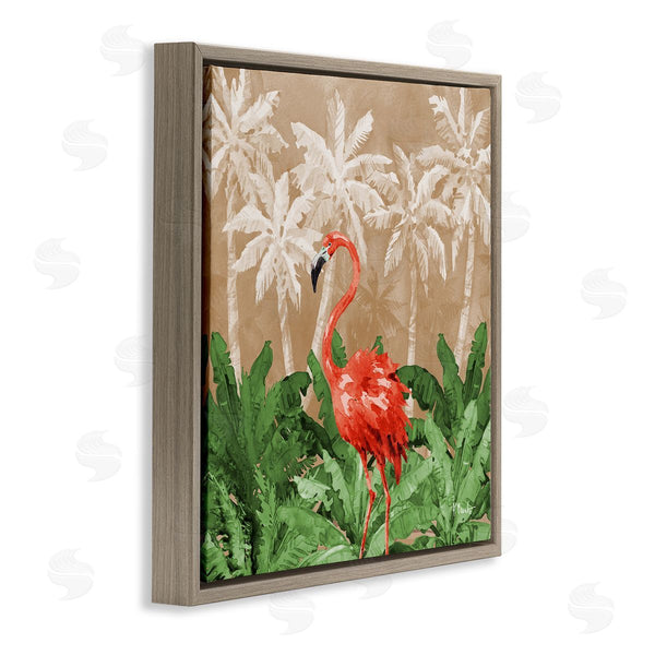 Stupell Industries Paul Brent | Flamingo Jungle Scenery