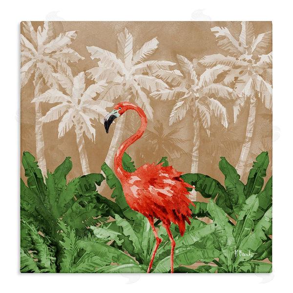 stupell industries Paul Brent | Flamingo Jungle Scenery