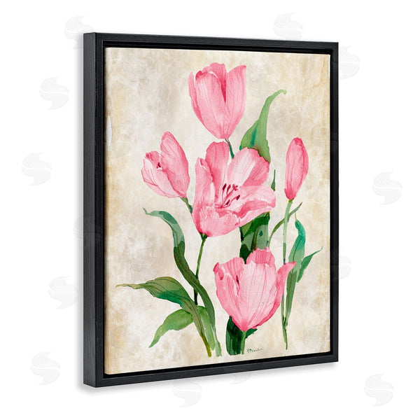 Stupell Industries Paul Brent | Floral Journal Pink Tulips
