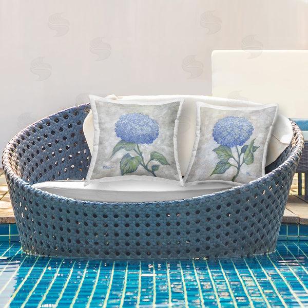 Stupell Industries Paul Brent | Garden Glory Hydrangeas Printed Throw Pillow Set