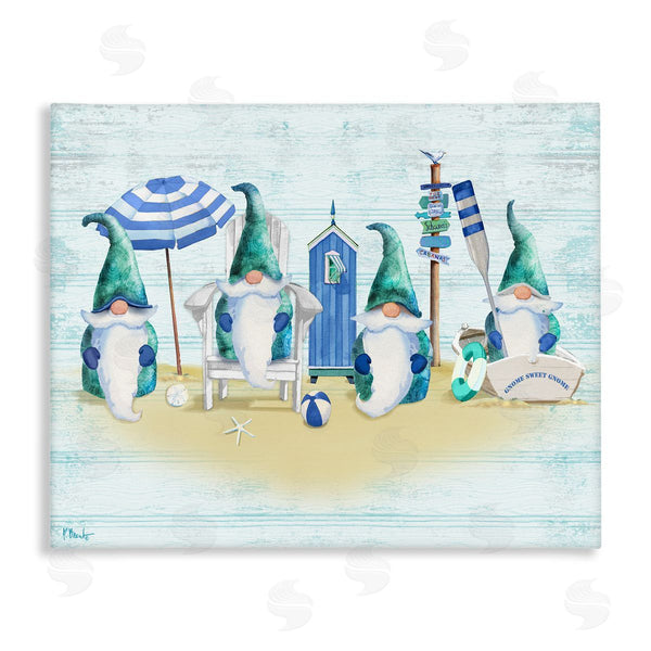 stupell industries Paul Brent | Gnome Family Nautical Scene Wall Art