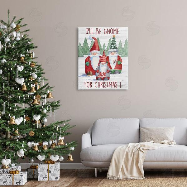 Stupell Industries Paul Brent | Gnome For Christmas Phrase Wall Art