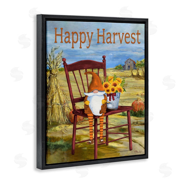 Stupell Industries Paul Brent | Happy Harvest Country Gnome Wall Art