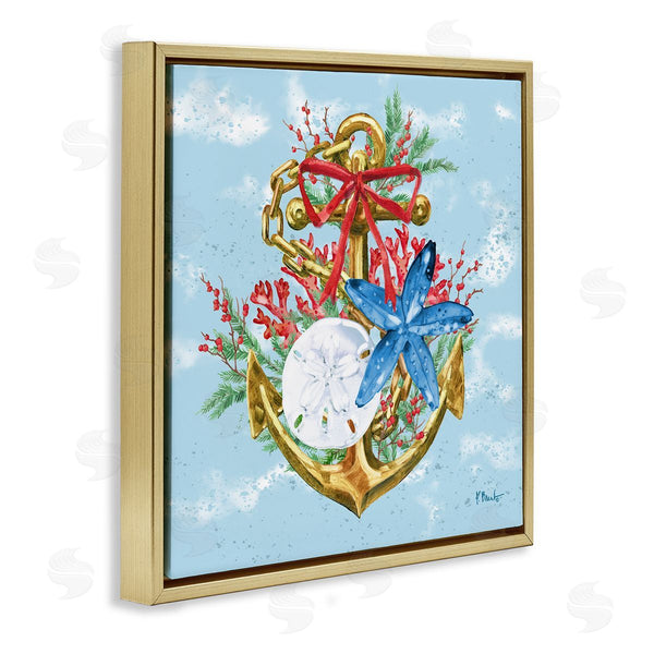 Stupell Industries Paul Brent | Holiday Submerged Anchor