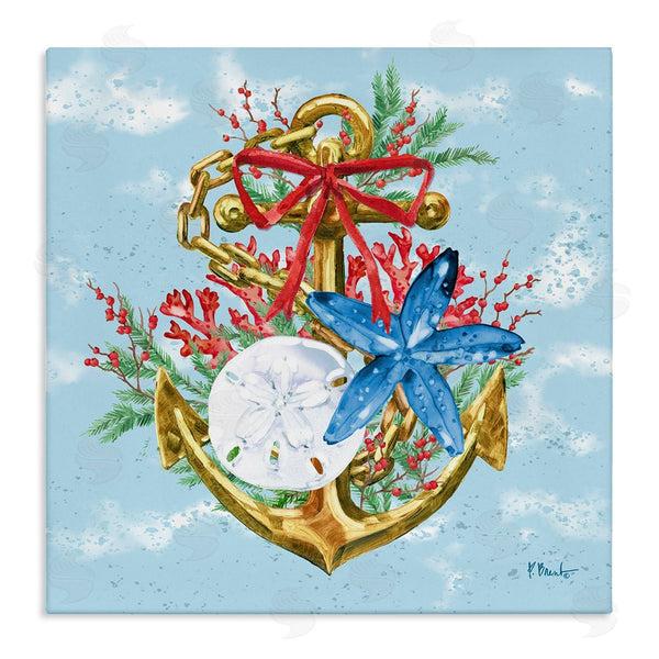 stupell industries Paul Brent | Holiday Submerged Anchor