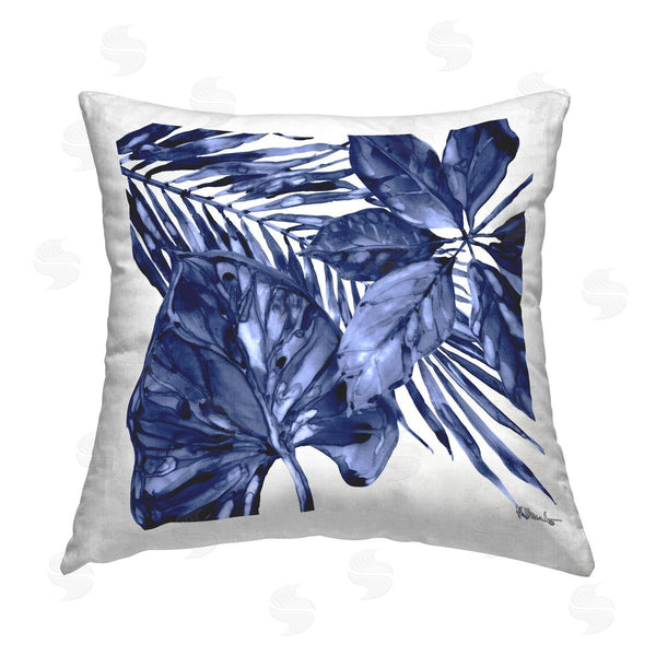 stupell industries Paul Brent | Hued Plant Fronds Printed Throw Pillow