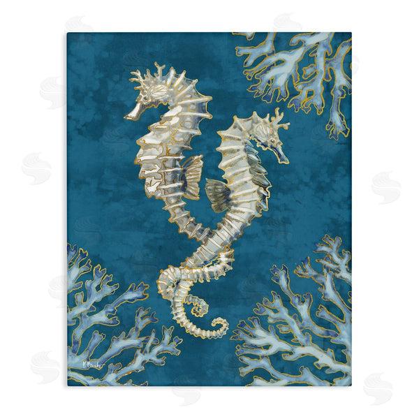 stupell industries Paul Brent | Intertwined Seahorses Playa Sealife
