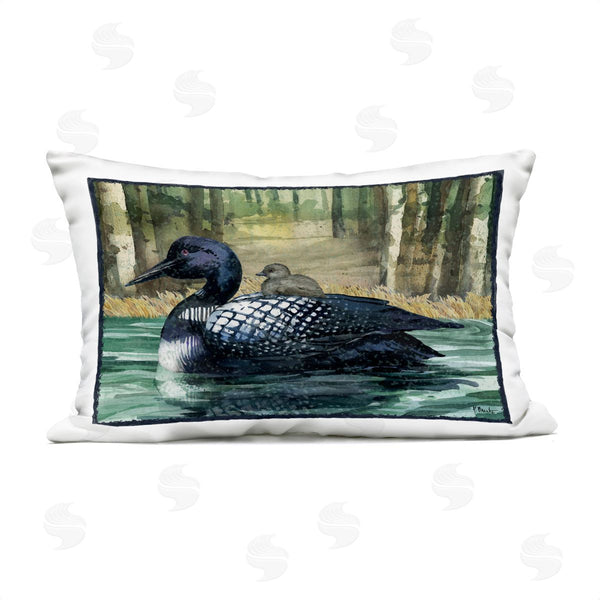 Stupell Industries Paul Brent | Loon With Baby On Lake