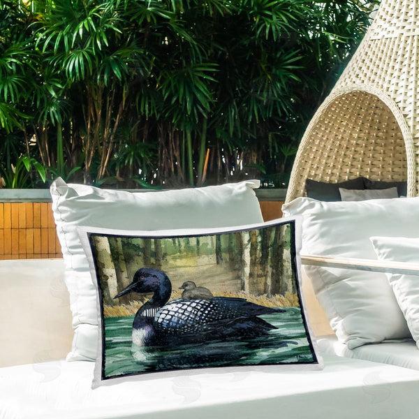 Stupell Industries Paul Brent | Loon With Baby On Lake