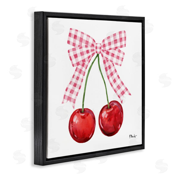 Stupell Industries Paul Brent | Lucky Cherries & Pink Bow