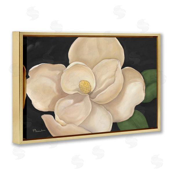 Stupell Industries Paul Brent | Magnolia Grandiflora On Black