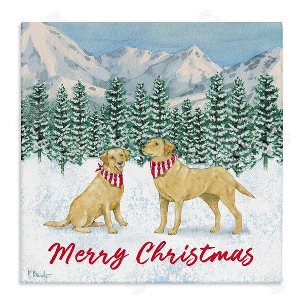 stupell industries Paul Brent | Merry Christmas Dogs Wall Art