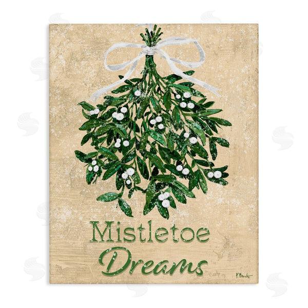 stupell industries Paul Brent | Mistletoe Dreams Rustic Wall Art