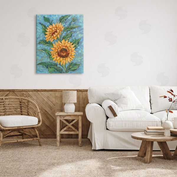 Stupell Industries Paul Brent | Modern Brush Stroke Florals Wall Art