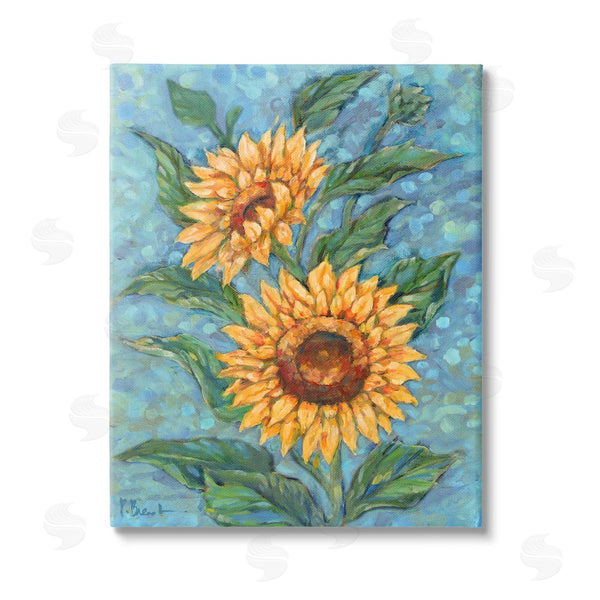 stupell industries Paul Brent | Modern Brush Stroke Florals Wall Art