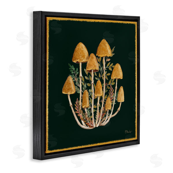 Stupell Industries Paul Brent | Mushrooms & Leaves Nature Wall Art