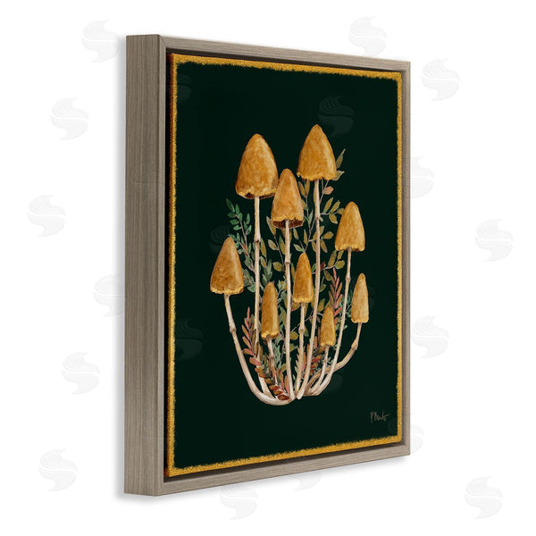Stupell Industries Paul Brent | Mushrooms & Leaves Nature Wall Art