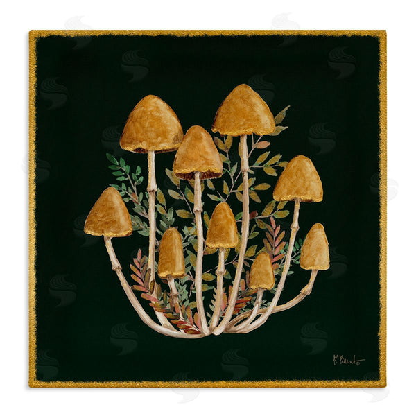 stupell industries Paul Brent | Mushrooms & Leaves Nature Wall Art