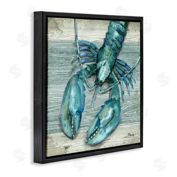 Stupell Industries Paul Brent | Northpoint Lobster Rustic Sealife