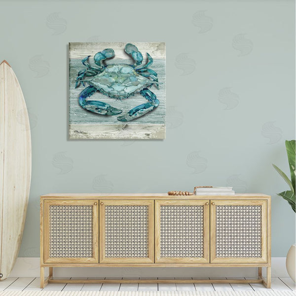 Stupell Industries Paul Brent | Northpoint Sealife Rustic Crab Wall Art