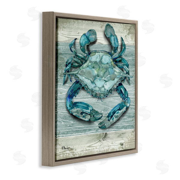 Stupell Industries Paul Brent | Northpoint Sealife Rustic Crab Wall Art