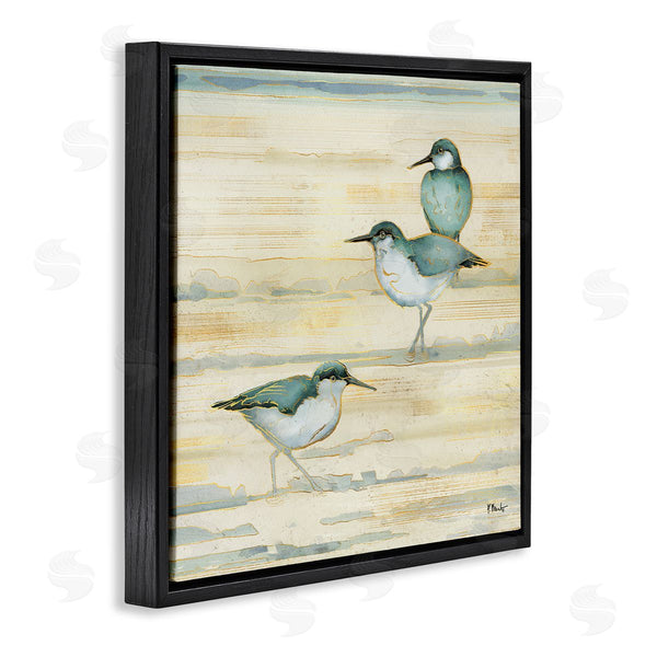 Stupell Industries Paul Brent | Oceanside Sandpipers Summer Coast Wall Art