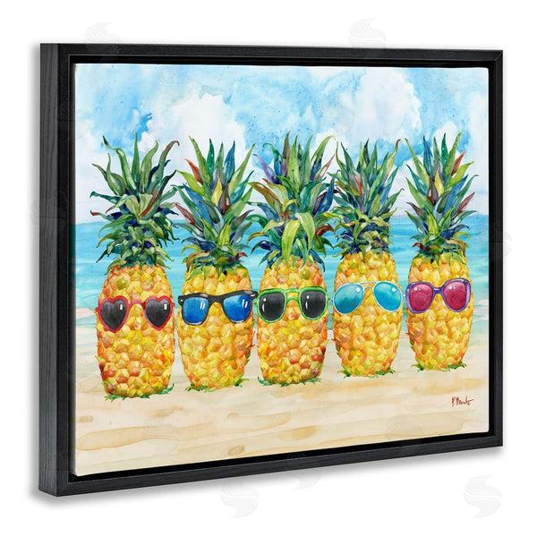 Stupell Industries Paul Brent | Pineapples & Sunglasses Wall Art