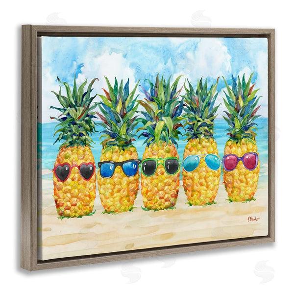 Stupell Industries Paul Brent | Pineapples & Sunglasses Wall Art