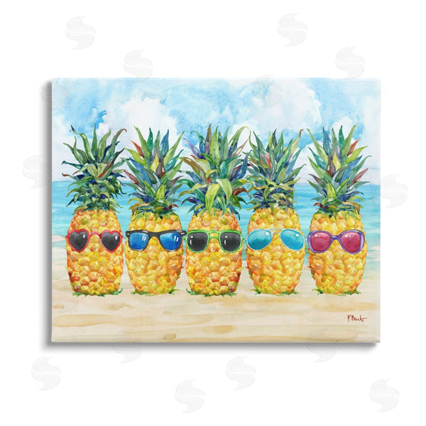 stupell industries Paul Brent | Pineapples & Sunglasses Wall Art